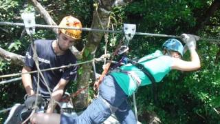 Renee superman zipline - Extremo Canopy Monteverde