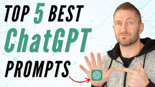 Top 5 Best ChatGPT Prompts (Gamechanging!) Prompt Engineering Tutorial
