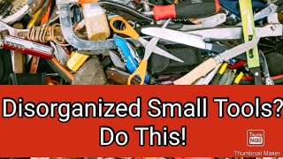 SAVE time.  TOOL Organization TIPS from a general contractor.