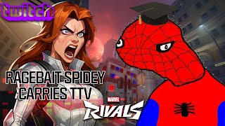 Ragebait Spider-Man CARRIES Twitch Streamers and Makes ENEMY RAGEQUIT!