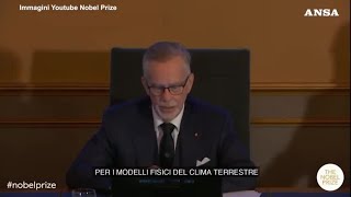 Nobel per la fisica, vince l'italiano Giorgio Parisi