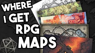 Where I Get Maps for D&D