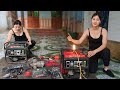 Techniques for repairing and restoring old broken 220V mini generators _ Girl Mechanical