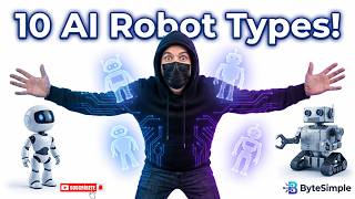 Do You Know All These AI Robot Types? 10 Types Explained!