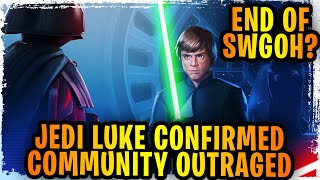 Jedi Knight Luke Confirmed SWGoH Community Ignored And Outraged By Capital GamesElectronic Arts