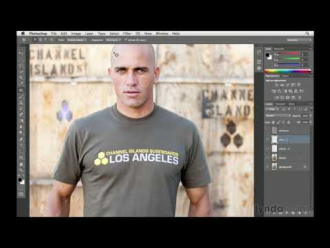 Photoshop tutorial: Removing the logo | lynda.com Photoshop tutorial: Removing the logo | lynda.com