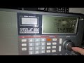 full shortwave 41m band scan from molokai hawaii grundig satellit 800 millennium w mla 30 antenna