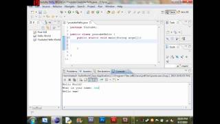 Java Tutorial 1 - Hello World