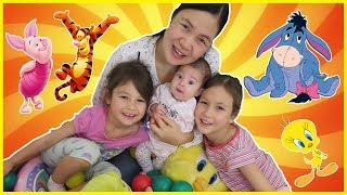 Best Learning Videos for Kids, Learn Colors with Baby, Balls, Finger Family Rhymes - AmyBabyShow