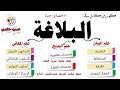 البلاغة كاملة في حصة ( علم البيان و علم البديع و علم المعاني )