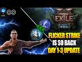 POE 2 - Flicker Strike Monk Online! Day 1-3 League Start Update - 0.4 Build Guide - Path of Exile 2