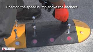Speed bumps installation
