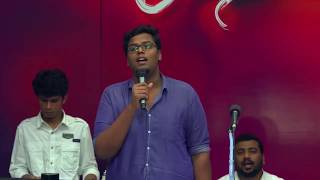 Samuel Edwin   Kanmalayin Maraivil   Satesh Edwin's son Singing at Elim Gloriuos Church