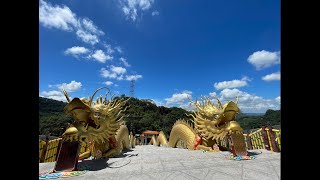 [旅遊記錄］南投中寮鄉 仙峰日月洞/中寮金龍山法華寺/中寮石龍宮 /騎車路徑 2023 /8 /22