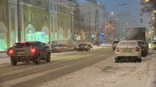 14 снежных ДТП произошло сегодня в Белгородской области