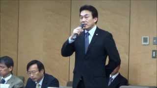 【2013.12.17】スマートプラチナ社会推進会議第1回 藤川政人総務大臣政務官