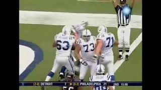 Joseph Addai Front Flip For Touchdown | Texans vs Colts 2006