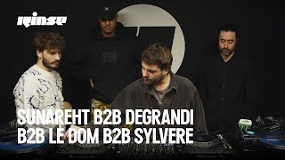 Sunareht b2b DeGrandi b2b Le Dom b2b Sylvere (DJ set) | Rinse France