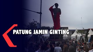 Momen Peresmian Patung Pahlawan Nasional Jamin Ginting