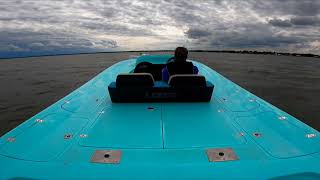 Lanier Custom Boats Mercury Racing 450R Rough Water Testing