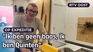 18 jaar en je eigen bouwbedrijf, Quinten is de jongste aannemer van Nederland | RTV Oost