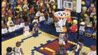 NBA Finals moments in Lego
