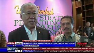 Demo Anarkis Ganggu Dunia Perdagangan dan Investasi