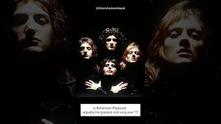 IS BOHEMIAN RHAPSODY ARGUABLY THE BEST ROCK SONG EVER ?? #queen #viral #rock #shorts #trending