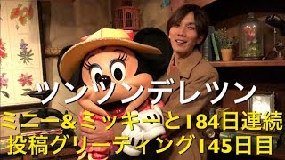 ミニー\u0026ミッキーと184日連続投稿グリーティング145日目〜ツンツンデレツン〜 my Disney tour day 145 I meet minnie mouse \u0026 mickey mouse