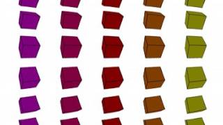 Rotating Cubes - Processing 360 Video