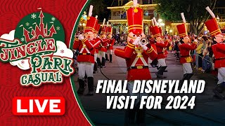 LIVE at DISNEYLAND⛄️| ❄️Final Disneyland Visit for 2024🎄