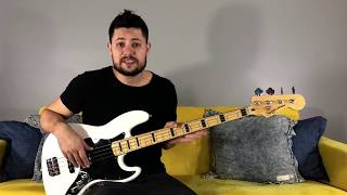 SQUIER JAZZ BASS VINTAGE MODIFIED Review por Thiago Tonini