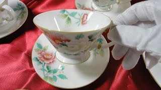 Bone China NIPPON TOKI KAISHA ノリタケカンパニーリミテド ティーカップ&ソーサ―7客 皿6枚