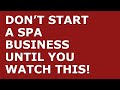 How to Start a Spa Business | Free Spa Business Plan Template Included