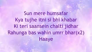 Humsafar Lyrics | Badrinath Ki Dulhania