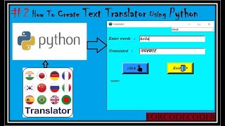How To Create Text Translator Using Python in Hindi #2 | Python mini project #29