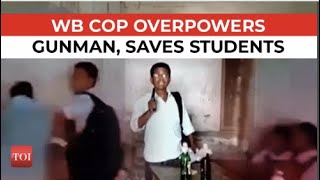 A Cop saves 70 students from Malda Gunman: Exclusive footage of heroic rescue