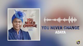 Adaya - You Never Change - (Official Audio)