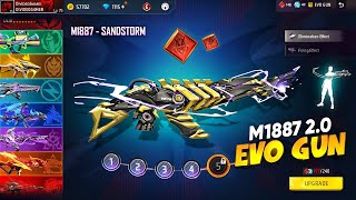 New Evo M1887 2.0 💥Free Fire l Free Fire New Event l Ff New Event l OB48 Update Free Fire