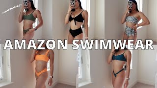 TRYING SWIMSUITS FROM AMAZON // unsponsored and honest try-on haul!