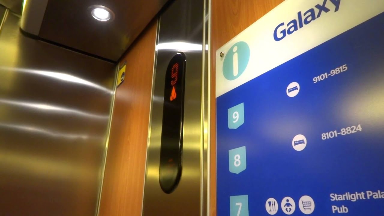 Macgregor Kone Traction Elevator Cruiseferry M S Galaxy Youtube