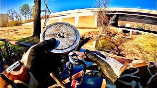 Magnet Fishing in Little Rock Arkansas: Almost too heavy to pull out of the water!