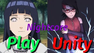 [Nightcore] Play X Unity Maaf lama ga upload