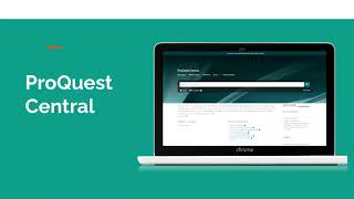 Using the ProQuest Central Library Database to Find Sources
