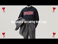 TOP FASHION BRANDS WORTH THE MONEY  | LOOKBOOK