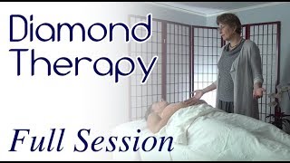 Demonstration of a Full Diamond and Gemstone Therapy Session