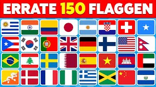 🚩 Errate das Land anhand der Flagge Quiz 🌎 | Weltflaggen-Quiz