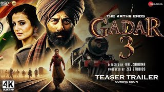 Gadar 3 - Official Trailer | गदर 3 मूवी ट्रेलर  | Gadar 3 -Teaser | Sunny Deol..