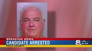 Polk County Board of Commissioners candidate arrested