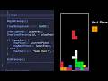 Building a Tetris clone in C - FULL version | ASMR coding